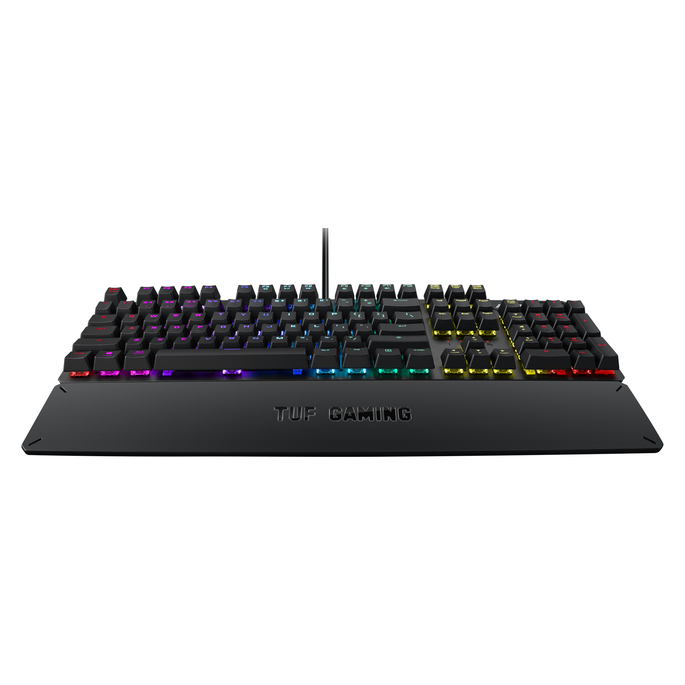 Buy Asus Tuf K3 Wired Gaming Keyboard With Backlit Keys N Key Rollover Gun Metal Grey Online